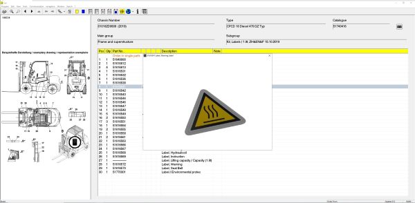 JUNGHEINRICH JETI ForkLift ET v4.37 Updated 513 01.2024 Spare Parts Catalog 8