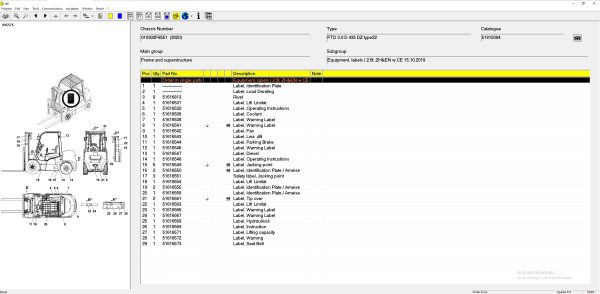 JUNGHEINRICH JETI ForkLift ET v4.37 Updated 514 02.2024 Spare Parts Catalog 4
