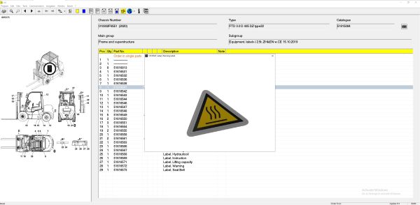 JUNGHEINRICH JETI ForkLift ET v4.37 Updated 514 02.2024 Spare Parts Catalog 5