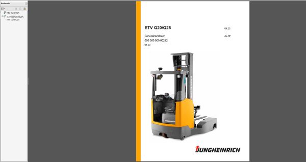 JUNGHEINRICH JETI SH v4.37.05 DE05 01.2024 Service Information 5