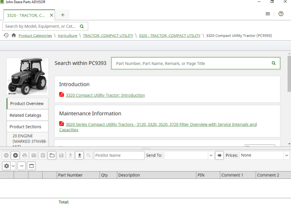 John Deere Hitachi Parts ADVISOR 12.2023 Spare Parts Catalog 6