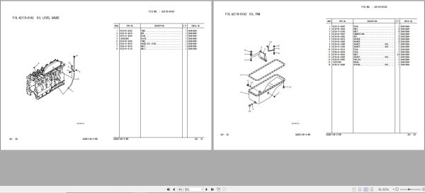 Komatsu Crawler Dozers D61EX 12 Part Book KEPB098900 1