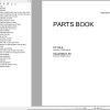 Komatsu Crawler Excavators PC130 8 Part Book