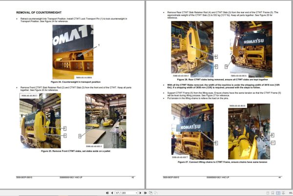 Komatsu PipeLayer K170 Operation Maintenance Manual 5000 08OP 0001B 1