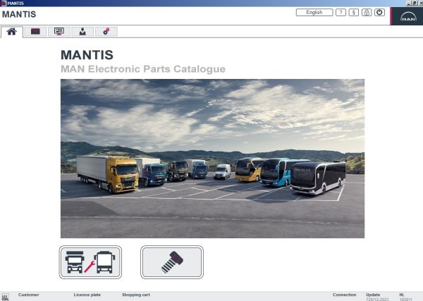 MAN MANTIS EPC v720 12.2023 Spare Parts Catalog New Interface 1aa2665714fab0aeb