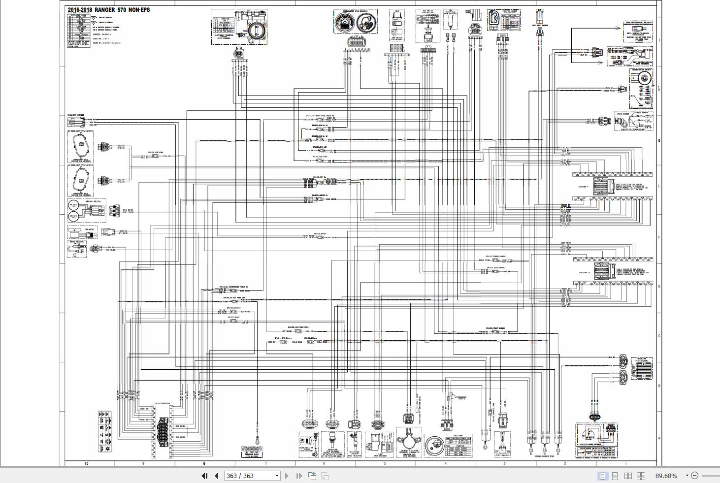 2018 POLARIS RANGER SERVICE MANUAL visual data 2