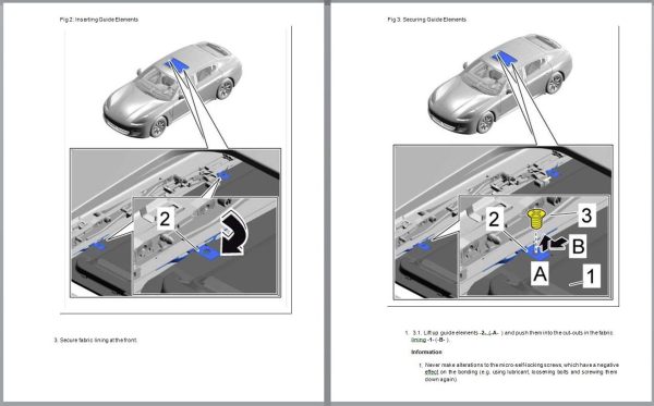 Porsche Panamera 970 Wiring Diagram Workshop Manual 2009 2016 3