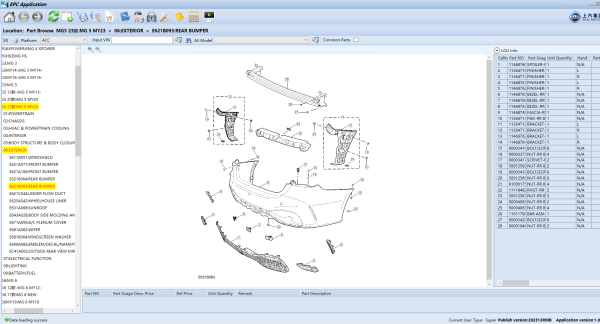 SAIC MOTOR EPC Update 12.2023 Electronic Parts Catalog 6