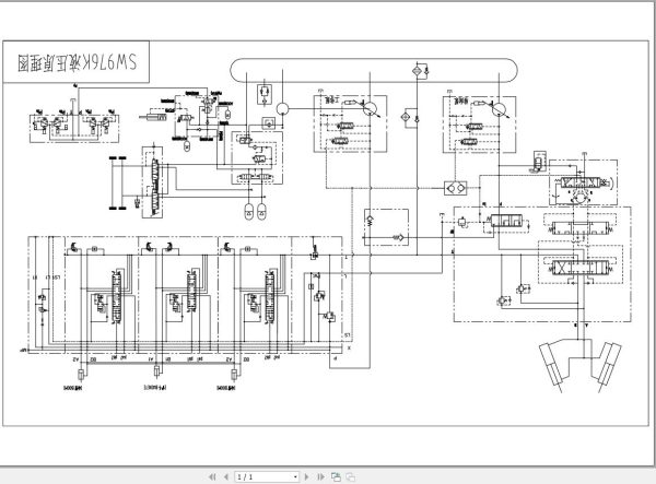 SANY Machinery 2.95 GB Operation Maintenance Manual Part Manual Electric Hydraulic Schematic 7