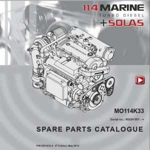 Steyr Motors Marine Engine MO114K33 Spare Parts Catalogue