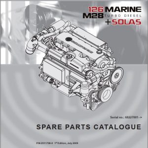 Steyr Motors Marine Engine MO126M28 Spare Parts Catalogue