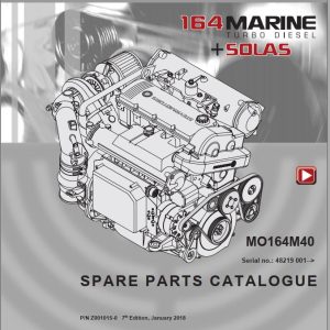 Steyr Motors Marine Engine MO164M40 Spare Parts Catalogue