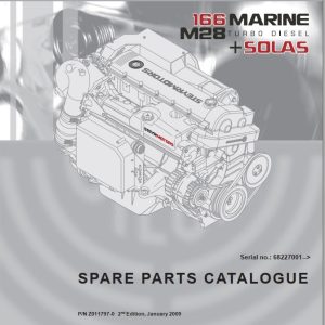 Steyr Motors Marine Engine MO166M28 Spare Parts Catalogue
