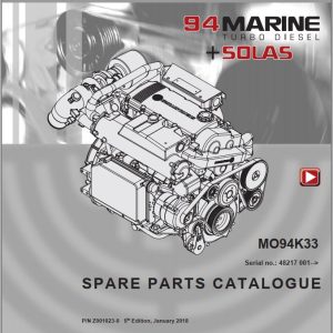 Steyr Motors Marine Engine MO94K43 Spare Parts Catalogue