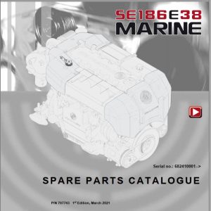 Steyr Motors Marine Engine SE186E38 Spare Parts Catalogue