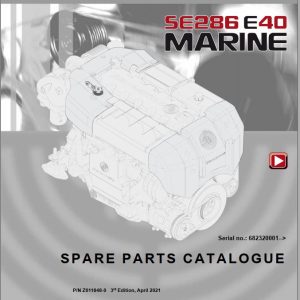 Steyr Motors Marine Engine SE286E40 Spare Parts Catalogue