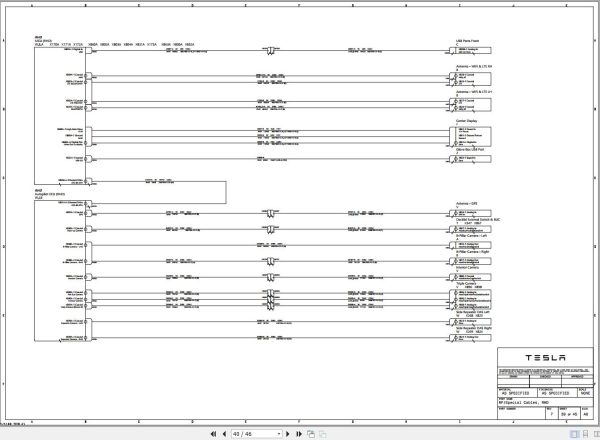 Tesla Model 3 LHD and RHD Circuit Diagram Shanghai 06.2021 11.2021 1