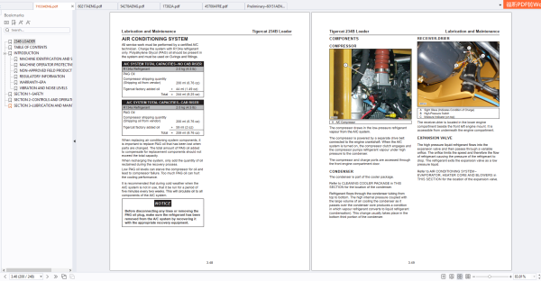 Tigercat Equipment 24.8GB Update 12.2023 Miscellaneous Operators Service Manual 2