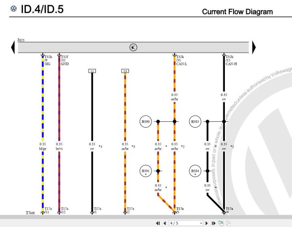 Volkswagen ID.4 ID.5 EWD Electric Wiring Diagram 2020 3