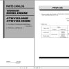 Yanmar Diesel Engine 4TNV88 NHB 4TNV88NHBB Parts Catalog 00Y00D8171 1
