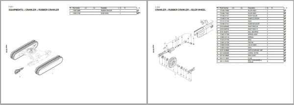 Yanmar Mini Excavator ViO23 6 Parts Catalog CPB57ENMA00100002