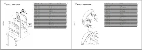 Yanmar Mini Excavator ViO27 6 Parts Catalog CPB16EENMA00100003