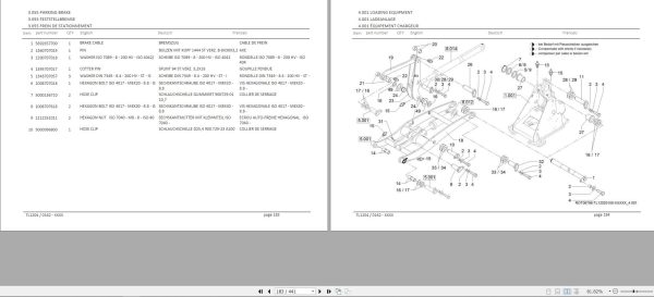 Yanmar V120 Tier 4 Wheel Loader Parts Catalog 5780401721 PDF 2