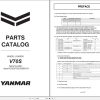 Yanmar V70S Wheel Loader Parts Catalog CPB554ENWL00201 PDF 1