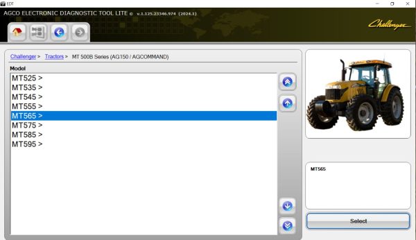 AGCO EDT V1.125.23346.974 02.2024 Diagnostic Software 3