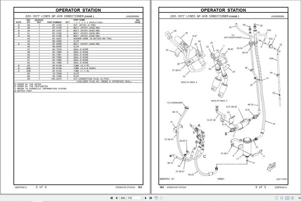 Caterpillar Tractor D6R Parts Manual SEBP5048 01 2