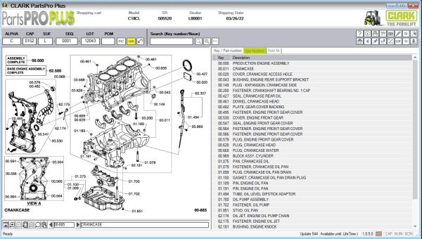 Clark Parts Pro Plus v544 03.2024 Electronic Parts Catalog 3