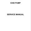 Comer Pump V250 Service Manual 918355