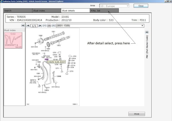 Daihatsu EPC 02.2022 General Europe Australian Spare Parts Catalog 12