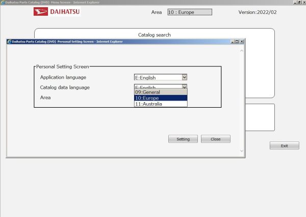 Daihatsu EPC 02.2022 General Europe Australian Spare Parts Catalog 16