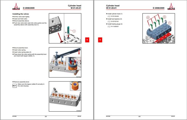 Deutz Engine D2008 D2009 Service Manual 03123422 1