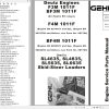 Deutz Engine F3M1011F BF3M1011F F4M1011F BF4M1011F Parts Manual