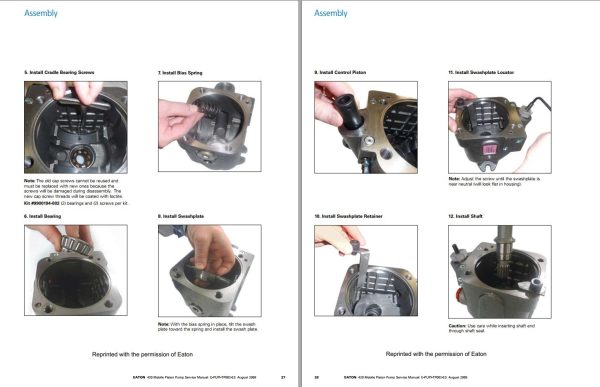 Eaton Mobile Piston Pump 420 Service Manual 50950145 1