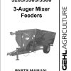 GEHL 3 Auger Mixer Feeders 5205 5305 5380 Parts Manual 909916B