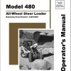 GEHL All Wheel Steer Loader 480 Operators Manual 918115C