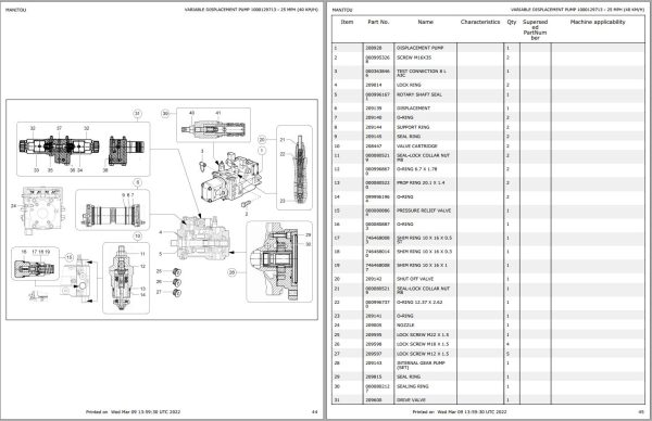 GEHL All Wheel Steer Loader 480 Parts Manual 918116 1