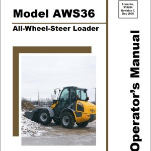 GEHL All Wheel Steer Loader AWS36 Operators Manual 918264C