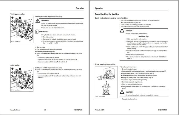 GEHL All Wheel Steer Loader AWS46 Operators Manual 918267B 1