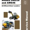 GEHL All Wheel Steer Loaders AWS36 AWS46 Service Manual 918265A