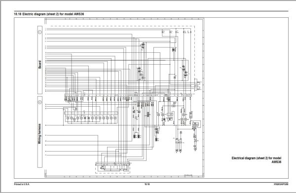 GEHL All Wheel Steer Loaders AWS36 AWS46 Service Manual 918265A 1