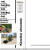 GEHL Articulated Loader AL140 AL240 AL340 AL440 AL540 Operators Manual 50940567A HU 1
