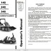 GEHL Articulated Loader AL140 AL240 AL340 Operators Manual 918441A