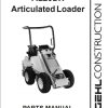 GEHL Articulated Loader AL20DX Parts Manual 908181A