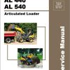 GEHL Articulated Loader AL440 AL540 Service Manual 918275B