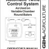 GEHL Automatic Twine Control System Operators Manual 908174A