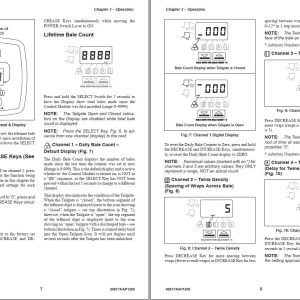 GEHL Automatic Twine Control System Operators Manual 908174A 1